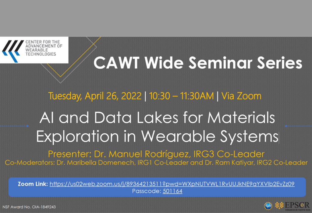 CAWT Wide Seminar Series